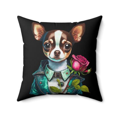 Chihuahua Steampunk Square Pillow - Image 11