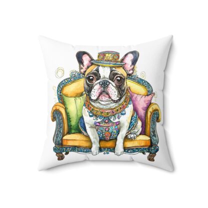 Steampunk Dog Square Pillow - Image 7