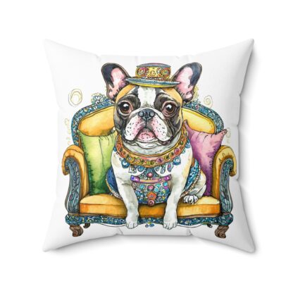 Steampunk Dog Square Pillow - Image 10