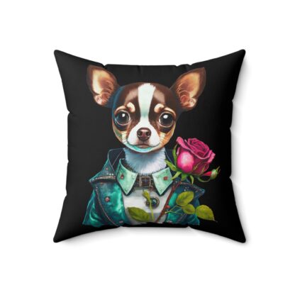 Chihuahua Steampunk Square Pillow - Image 8