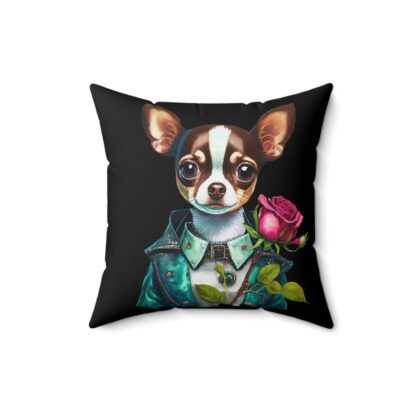 Chihuahua Steampunk Square Pillow - Image 4