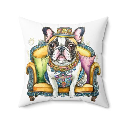 Steampunk Dog Square Pillow - Image 11