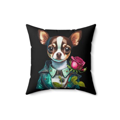 Chihuahua Steampunk Square Pillow - Image 5