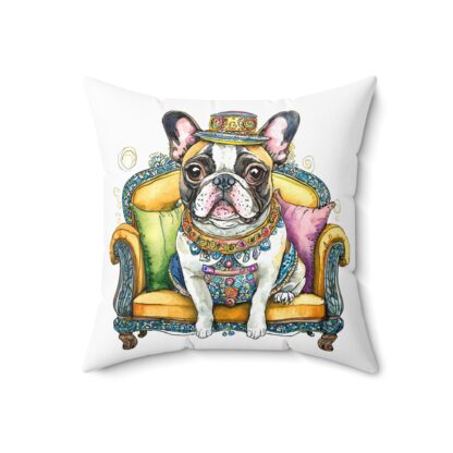 Steampunk Dog Square Pillow - Image 8