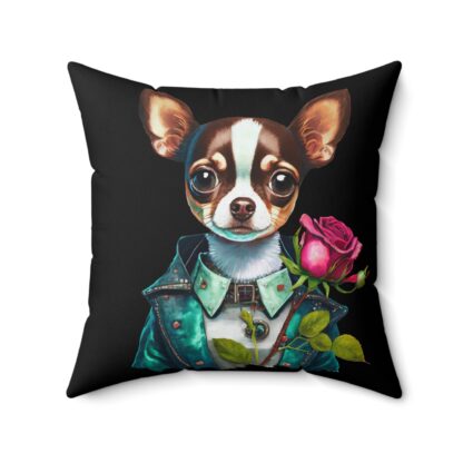 Chihuahua Steampunk Square Pillow - Image 10