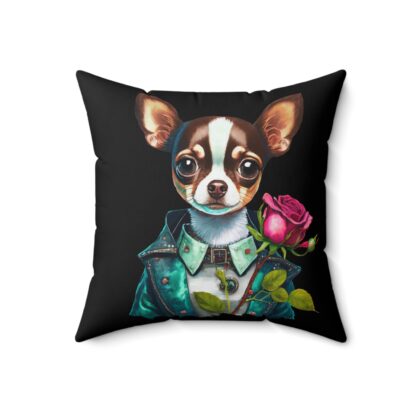 Chihuahua Steampunk Square Pillow - Image 7
